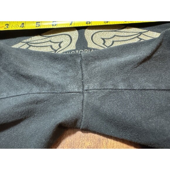 Vintage Victoria’s Secret PINK Gold Wings Fold Over Yoga Shorts – Medium, 2010s - Picture 9 of 11